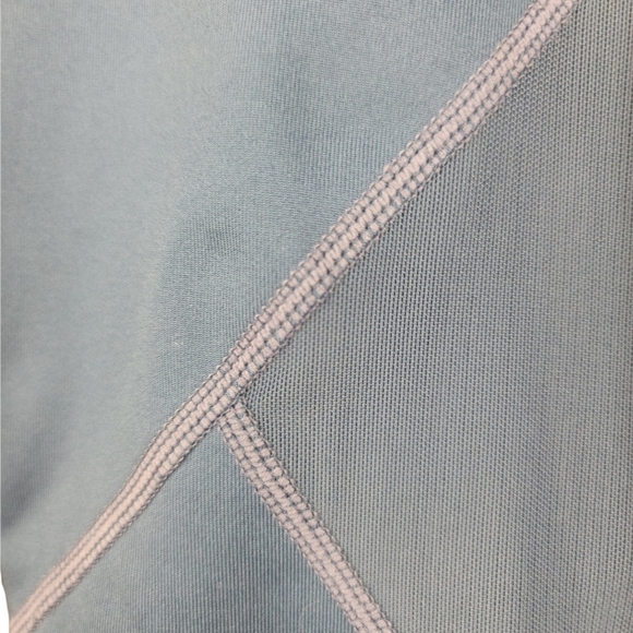 Athleta Blue High Waist Mesh Athletic Joggers Women’s Size Small - Picture 3 of 10